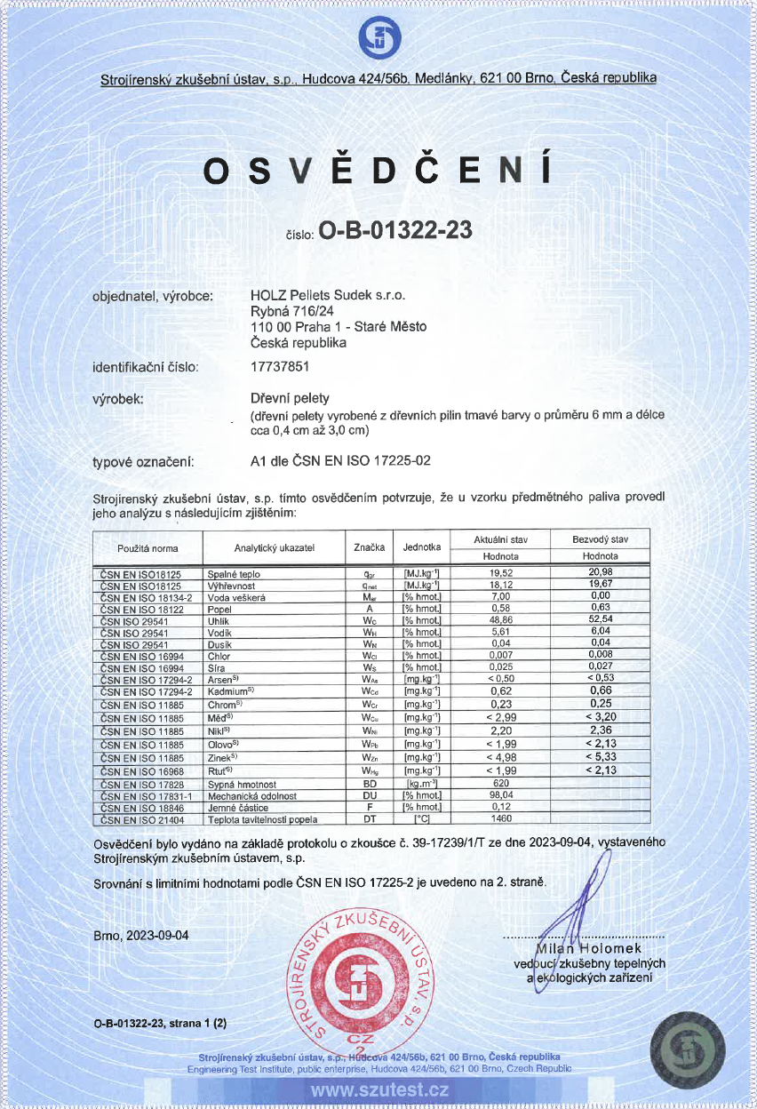 certifikat tm